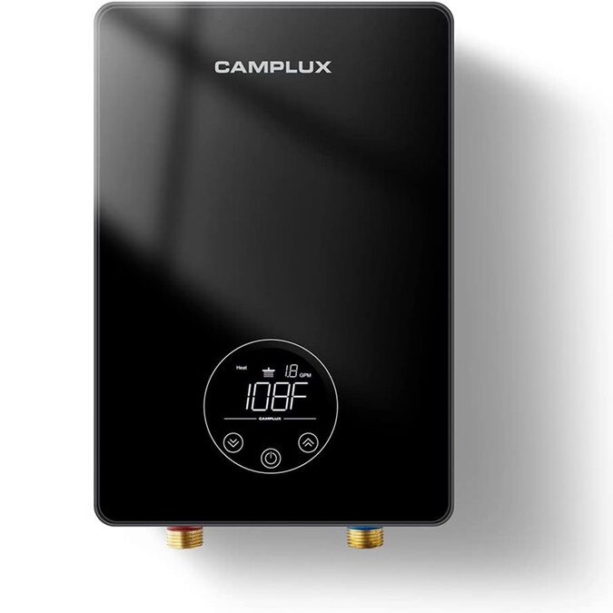 Camplux 240-volt 6000-watt 1 Element Point Of Use Electric Water Heater, Black