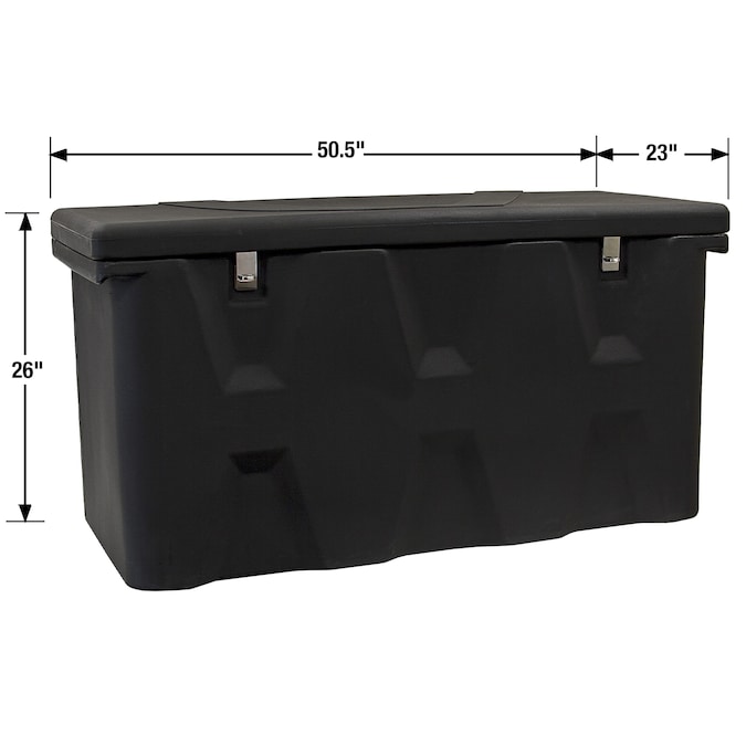 Buyers Products 51-in x 23-in x 26-in Black Plastic Chest Truck Tool Box - Image 2