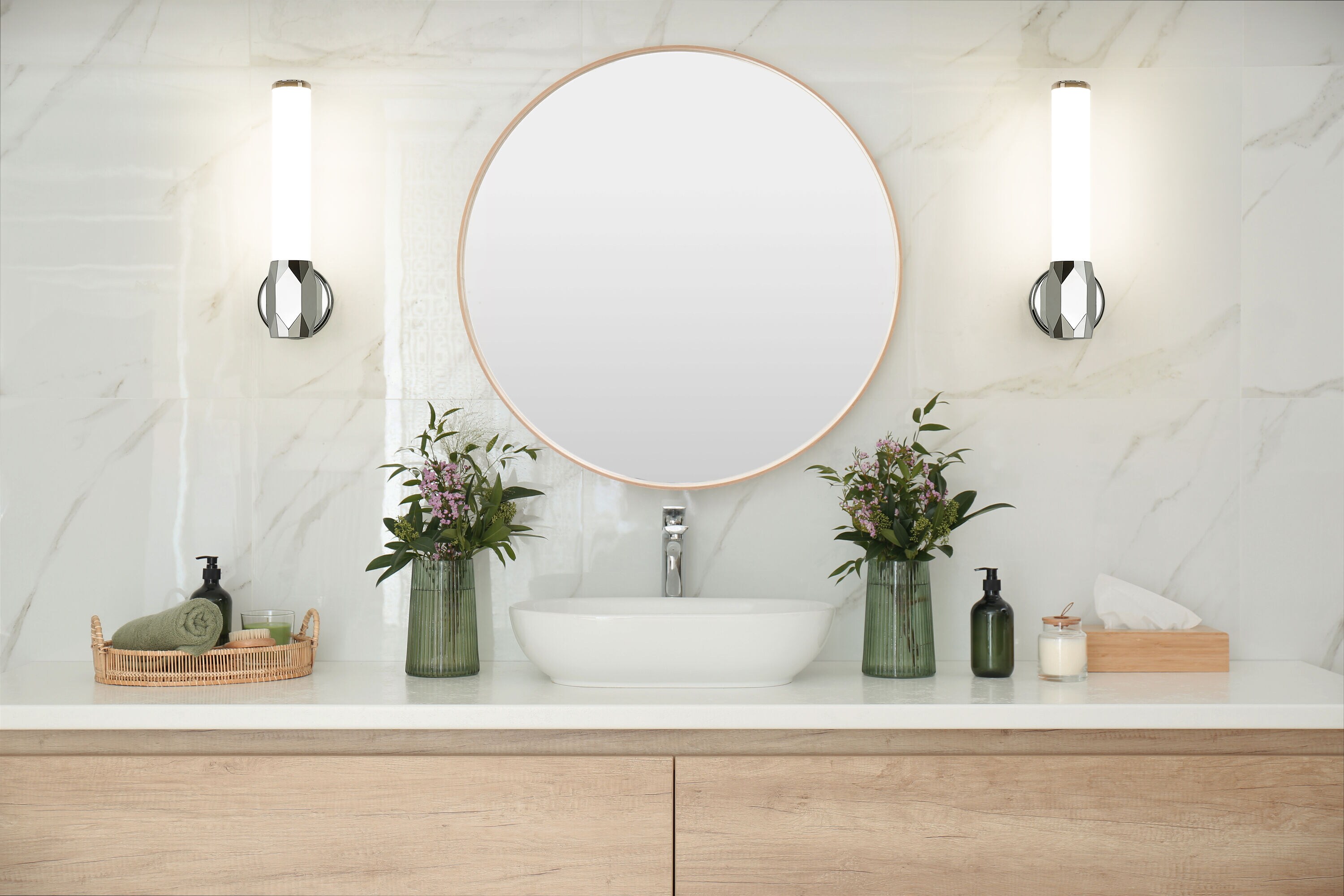 Cooper 4.75-in 1 -Light Polished Chrome Integrated LED Modern/contemporary Vanity light - Image 2