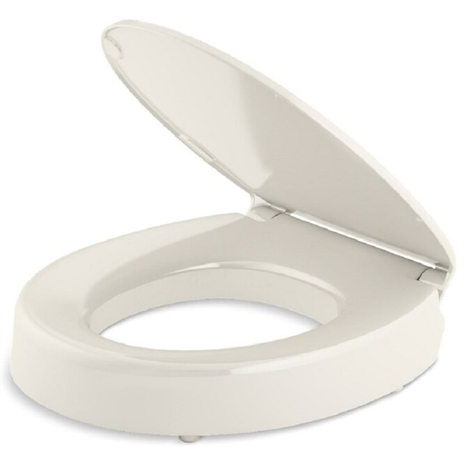 ER Hyten Elevated Quiet Close Round Toilet Seat