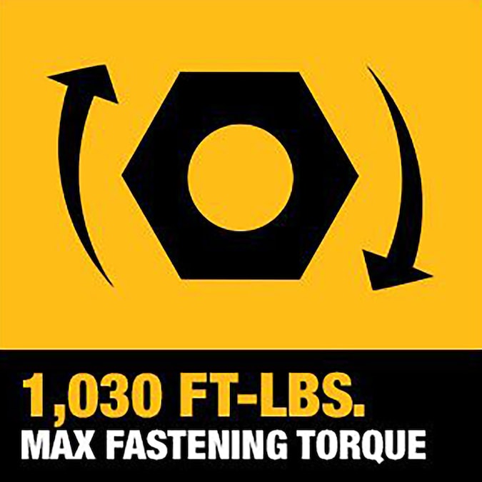 DEWALT XR 20-volt Max Variable Brushless 1/2-in Drive Cordless Impact Wrench (Battery Included) - Image 7