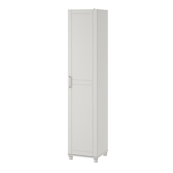 Ameriwood Home Callahan 15.67-in W x 74.29-in H x 15.39-in D Freestanding Composite Wood Garage Cabinet in White - Image 4