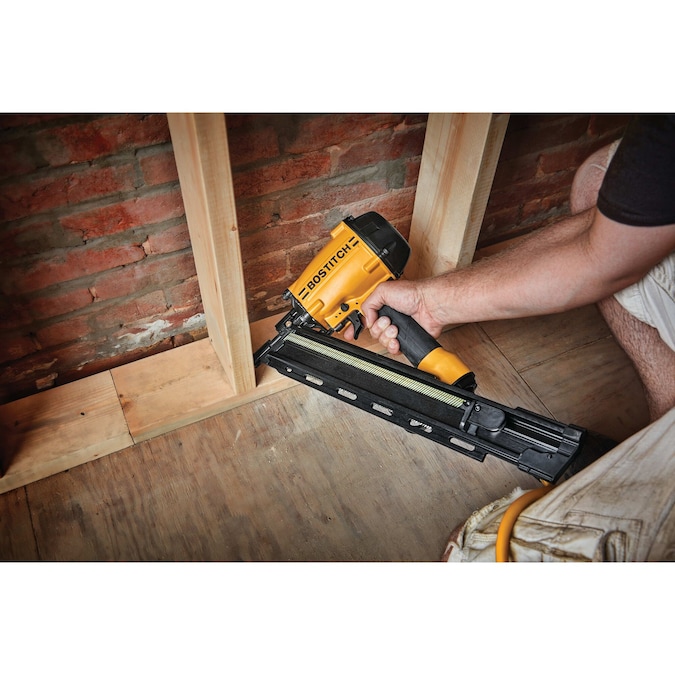 Bostitch 3-1/4-in 28-Degree Pneumatic Clip Head/Roundhead Framing Nailer - Image 9