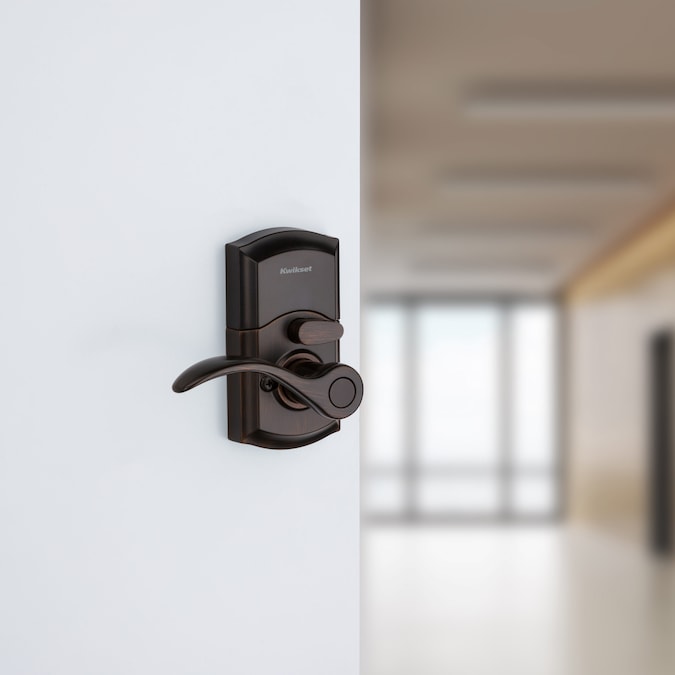 Kwikset SmartCode 955 Venetian Bronze Electronic Handle Smartkey with Keypad - Image 14