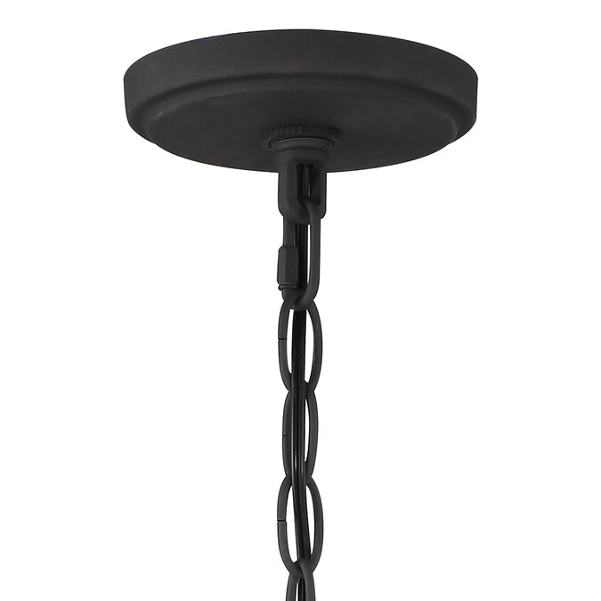 ACROMA Muscatine 2-Light Matte Black Modern/Contemporary Rectangle Led, Mini Hanging Pendant Light - Image 6