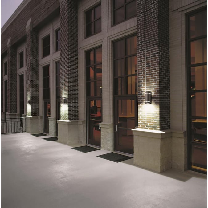 Lithonia Lighting 90-Watt EQ White Hardwired LED Outdoor Wall Pack Light 950-Lumen - Image 2