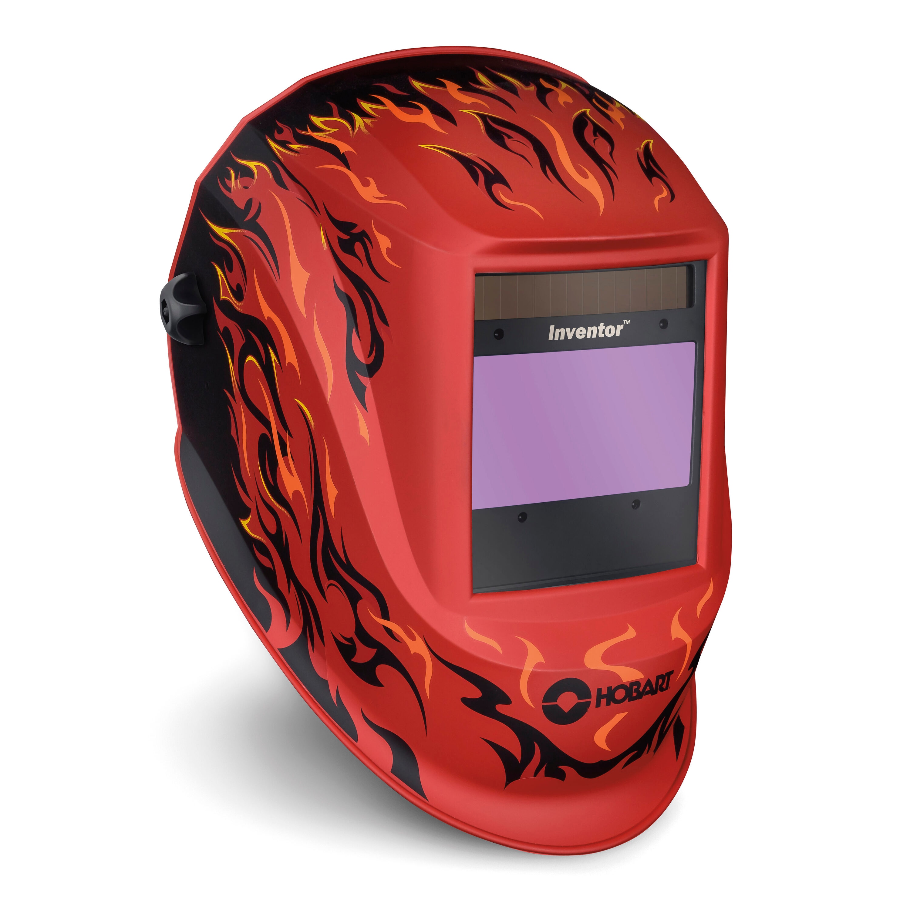 Auto Darkening Variable Shade Red Matte Welding Helmet