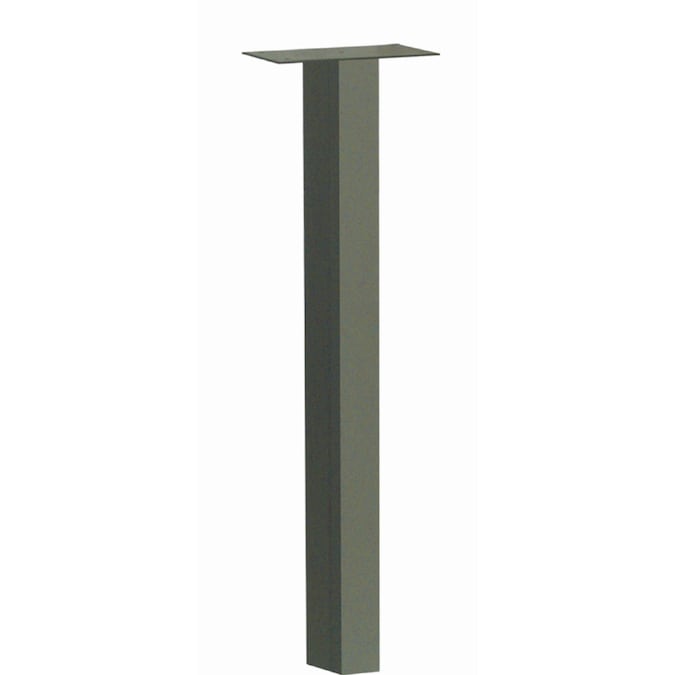 Architectural Mailboxes Bronze Steel Mailbox Post with Mounting Hardware - Commercial Grade, 12 Feet Long