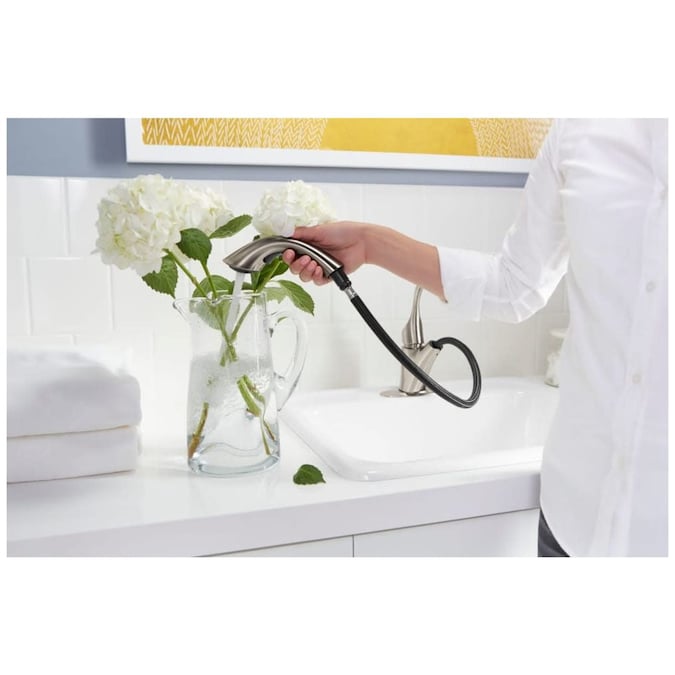 ER Simplice Polished Chrome 1-handle Deck-mount Utility Faucet - Image 4