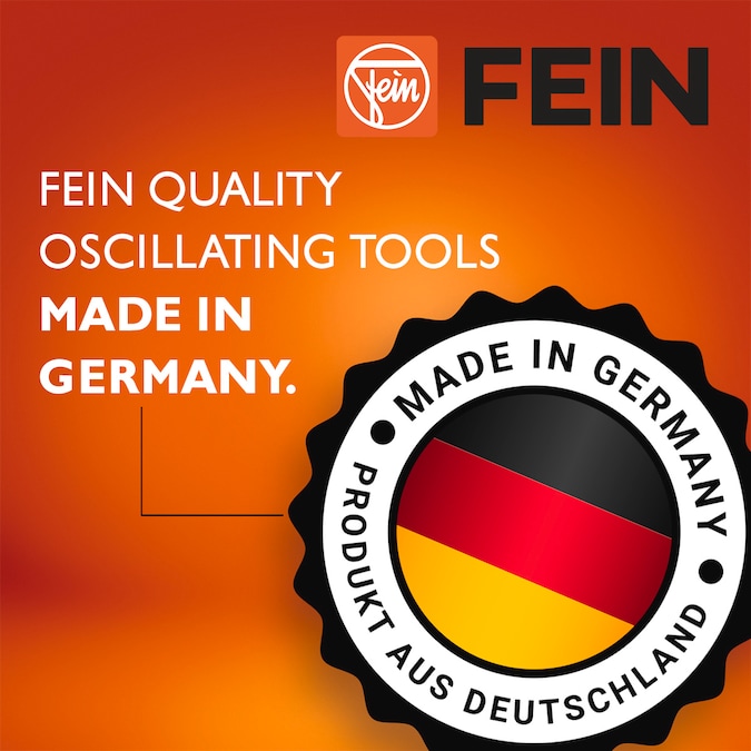 FEIN MULTIMASTER MM 300 Plus Start Corded 2.5-Amp Variable 4-Piece Oscillating Multi-Tool Kit with Hard Case - Image 8