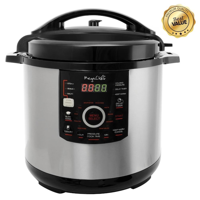 MegaChef 12-Quart Programmable Electric Pressure Cooker
