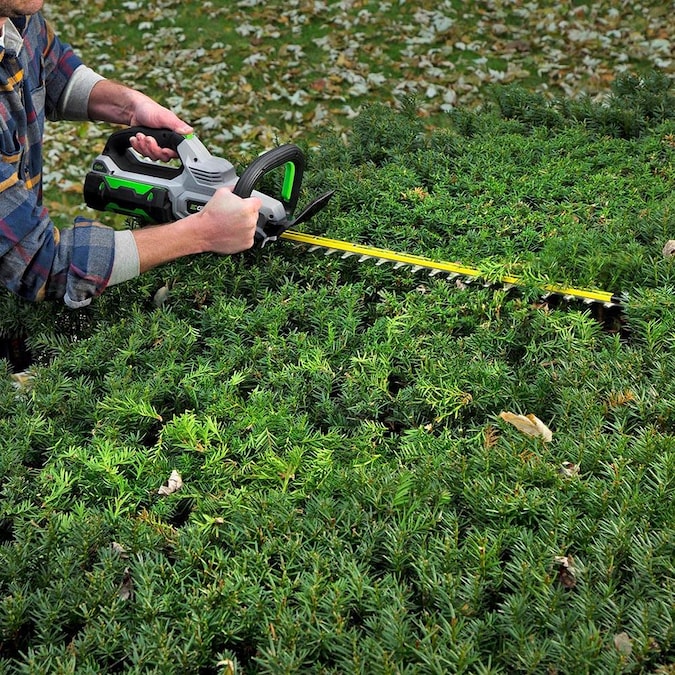 EGO POWER+ 56-volt 24-in Battery Hedge Trimmer 2.5 Ah (Battery and Charger Included) - Image 10