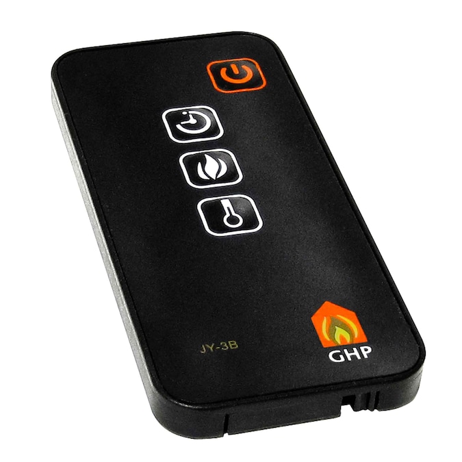 Muskoka 58-in W Rustic Brown TV Stand with Fan-forced Flat Wall Electric Fireplace with Remote Control Included - Image 4