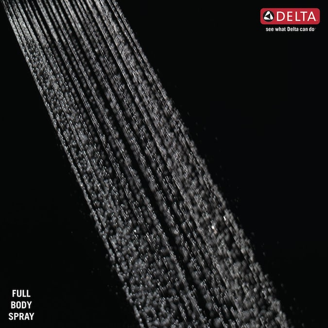 Delta Vero Champagne Bronze 1.38-in Rectangle Handheld Shower Head 1.75-GPM (6.6-LPM) - Image 7