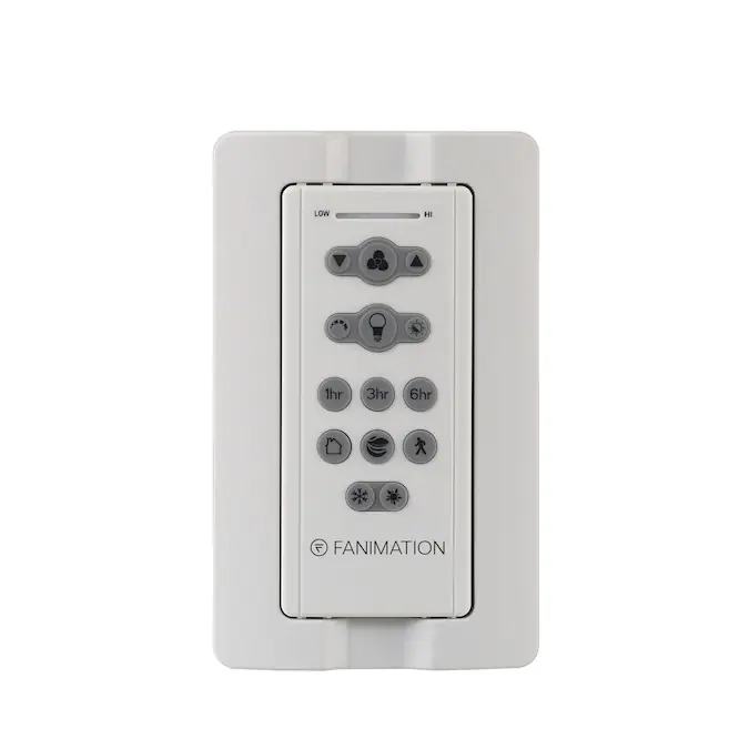 Fanimation Kute5 52-in Brushed Nickel Indoor/Outdoor Flush Mount Smart Ceiling Fan Light Kit Compatible and Remote (5-Blade) - Image 4