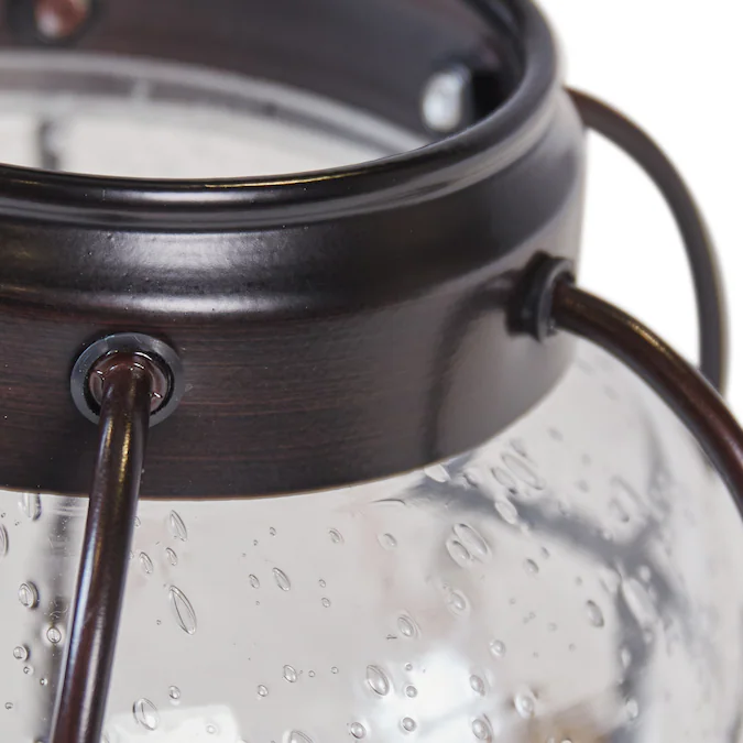 Maxim Lighting Outdoor Flush Mount 1-Light 8-in Oil-Rubbed Bronze Indoor/Outdoor Flush Mount Light - Image 3