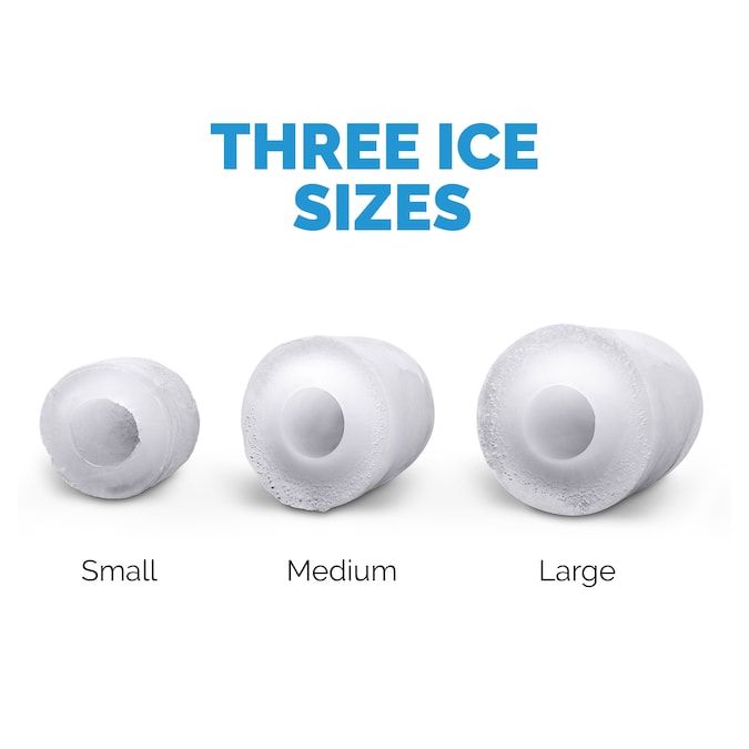 NewAir 28-lb Ice Per day Countertop or Portable Bullet Ice Maker (Black) - Image 6