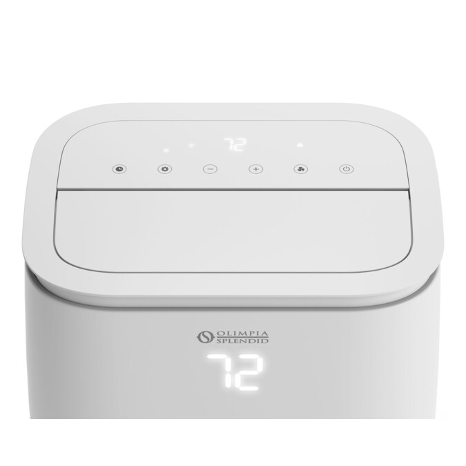 Olimpia Splendid Dolceclima 10000-BTU DOE (115-Volt) White Vented Wi-Fi enabled Portable Air Conditioner with Remote Cools 500-sq ft - Image 2