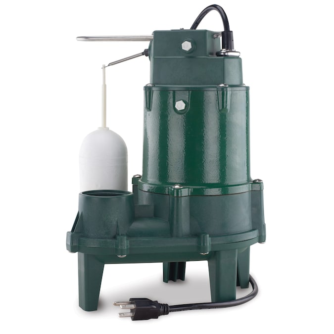Zoeller 1/2-HP 115-Volt 103-GPM Cast Iron Sewage Sump Pump