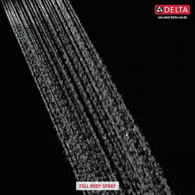 Delta Lahara Thermostatic Stainless 2-handle Single Function Round Shower Faucet Valve Included - Image 2