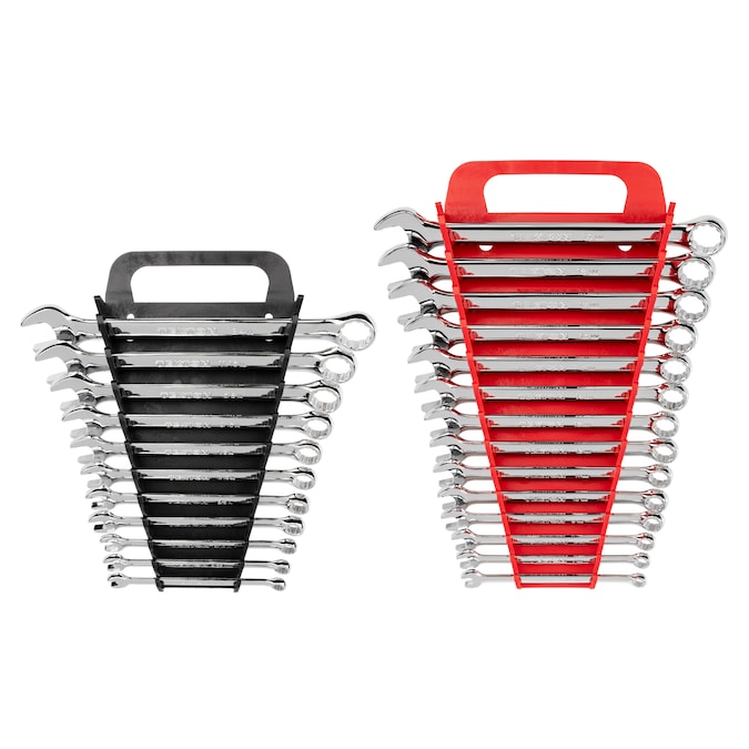 TEKTON 25-Piece Set 12-point (Sae) and Metric Standard Combination Wrench Includes Hard Case