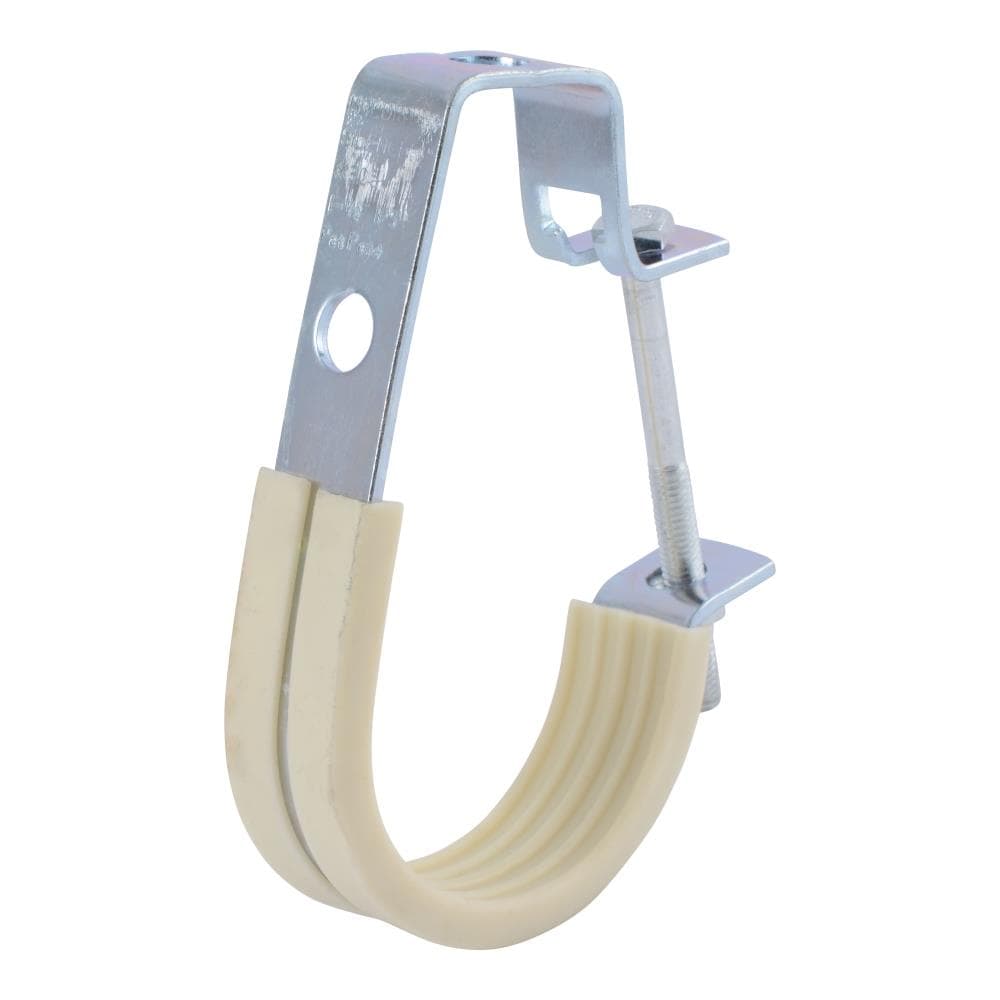 25 -Pack 3/8-in to 3-in dia Steel Acoustic isolation j-hook hanger