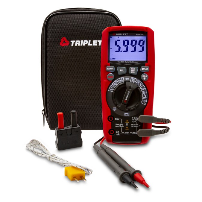 TRIPLETT Lcd Display Multimeter 1000V - Image 2
