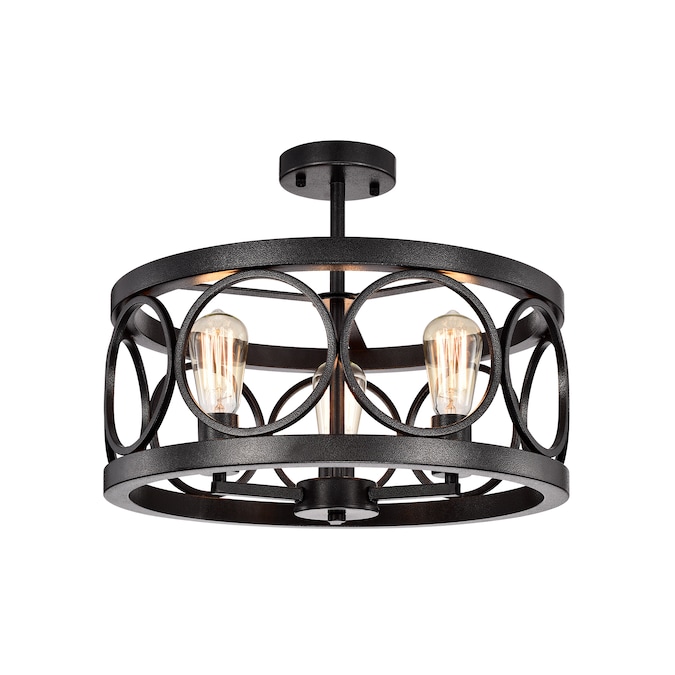 Home Accessories Inc 3-Light Stainless Steel Modern/Contemporary Dry rated Chandelier