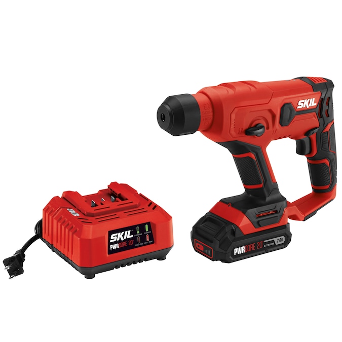 SKIL PWR CORE 20-volt Sds-plus Variable Speed Cordless Rotary Hammer Drill(1-Battery Included)