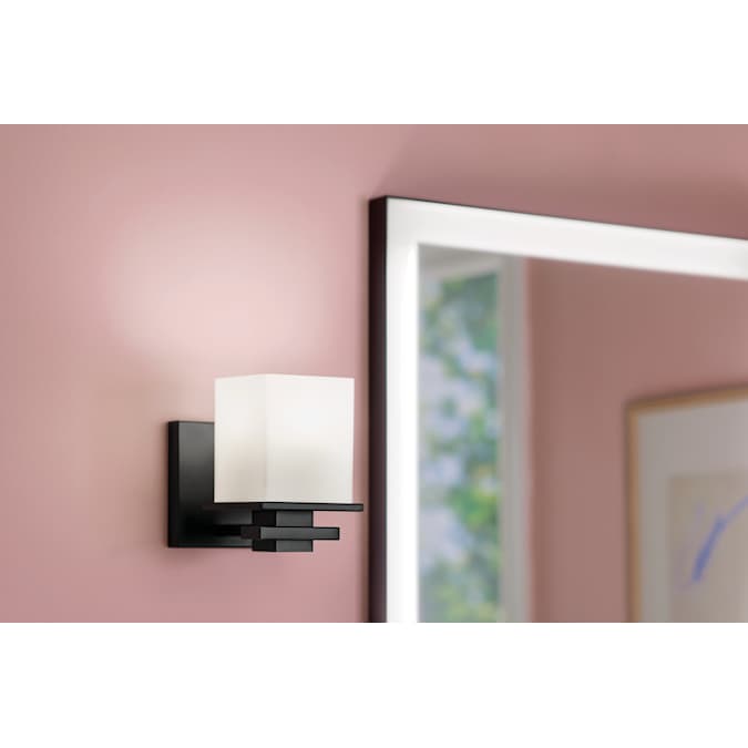 Kichler Tully 5-in 1-Light Black Modern/Contemporary Vanity Light