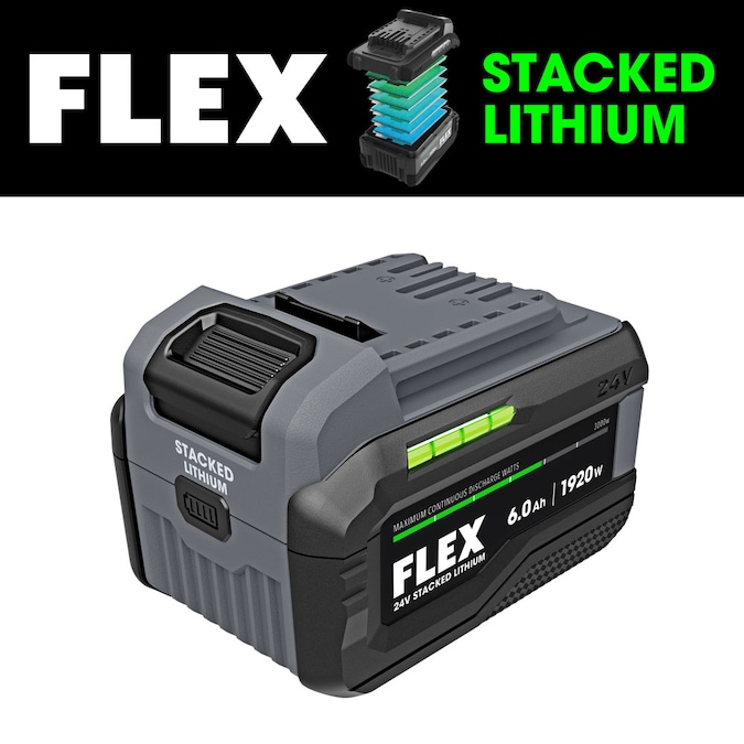 FLEX 24-V Lithium-ion Power Tool Battery (6 Ah)