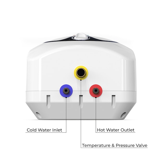 Eccotemp Mini storage tank 7-Gallon Regular 5-year Limited Warranty 1440-Watt 1 Element Point Of Use Electric Water Heater - Image 6