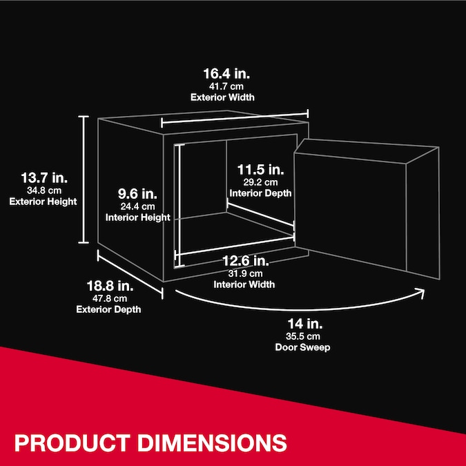 SentrySafe 0.8-cu ft Fireproof and Waterproof Home Safe with Electronic/Keypad Lock - Image 9