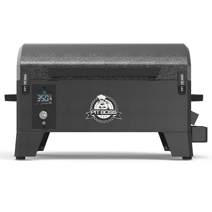 Pit Boss 256-Sq in Black Portable Wood Pellet Grill