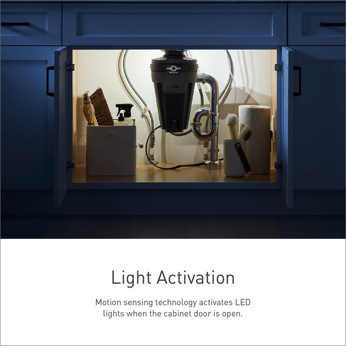 Moen Luxe Chef Continuous Feed 1-HP Septic Safe Corded Garbage Disposal with Noise Insulation - Image 18