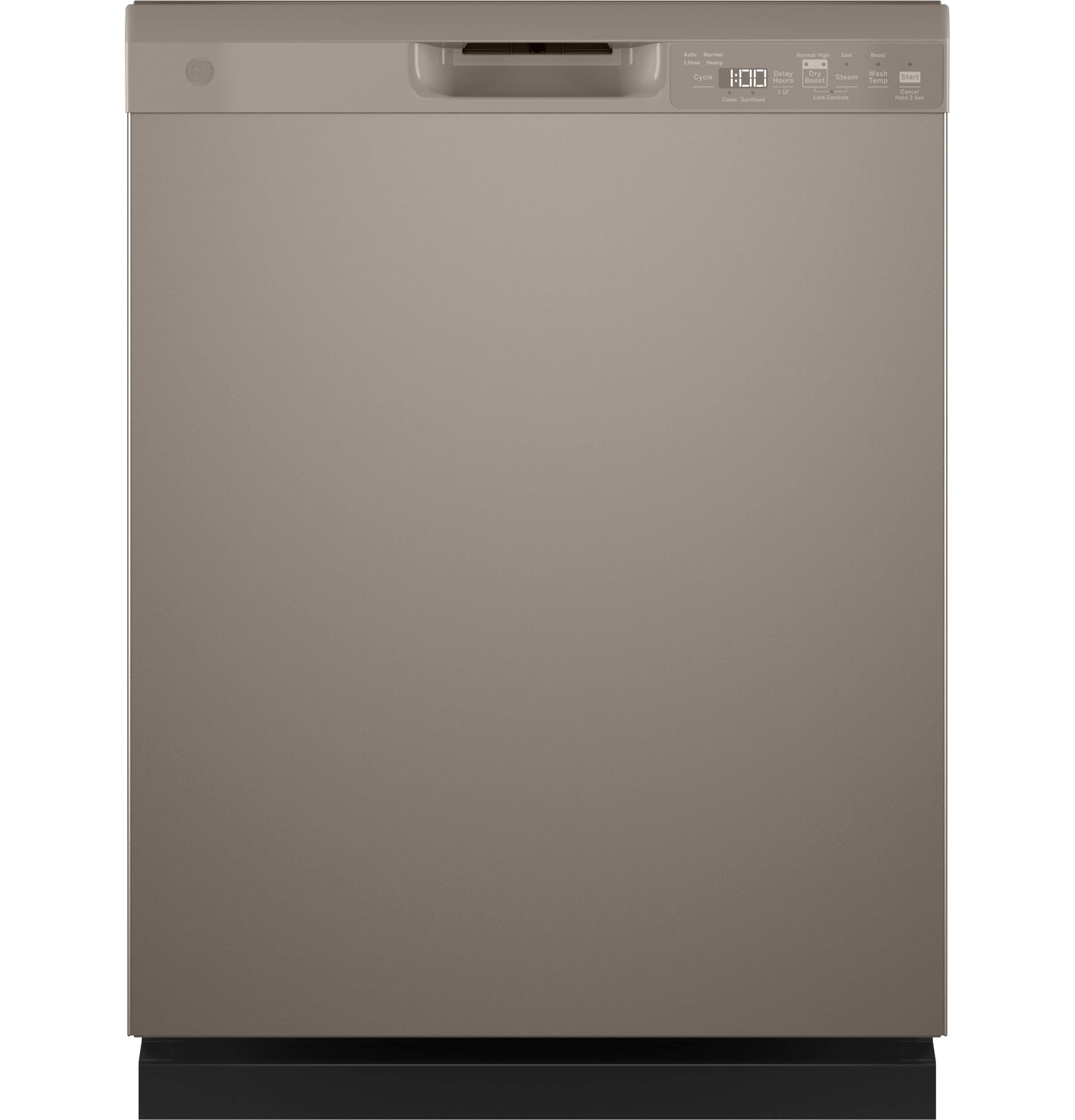 Dry Boost 24-in Front Control Built-in Dishwasher ( Slate ) ENERGY STAR, 52-Decibel Standard Sound Level