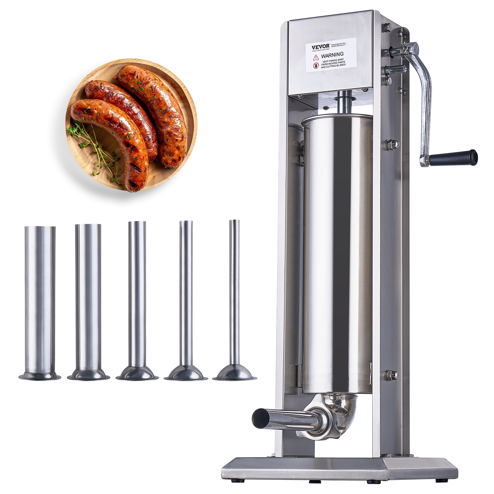 304 Stainless Steel 7 L Vertical Sausage Machine Sausage stuffer