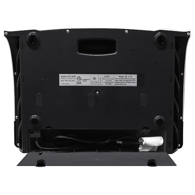 Heat Storm Up to 1500-Watt Infrared Cabinet Indoor Electric Space Heater with Thermostat and Remote Included - Image 6