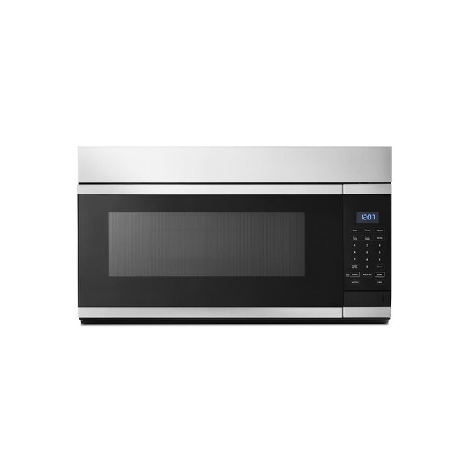 1.7-cu ft 1000-Watt Over-the-Range Microwave (Stainless Steel)