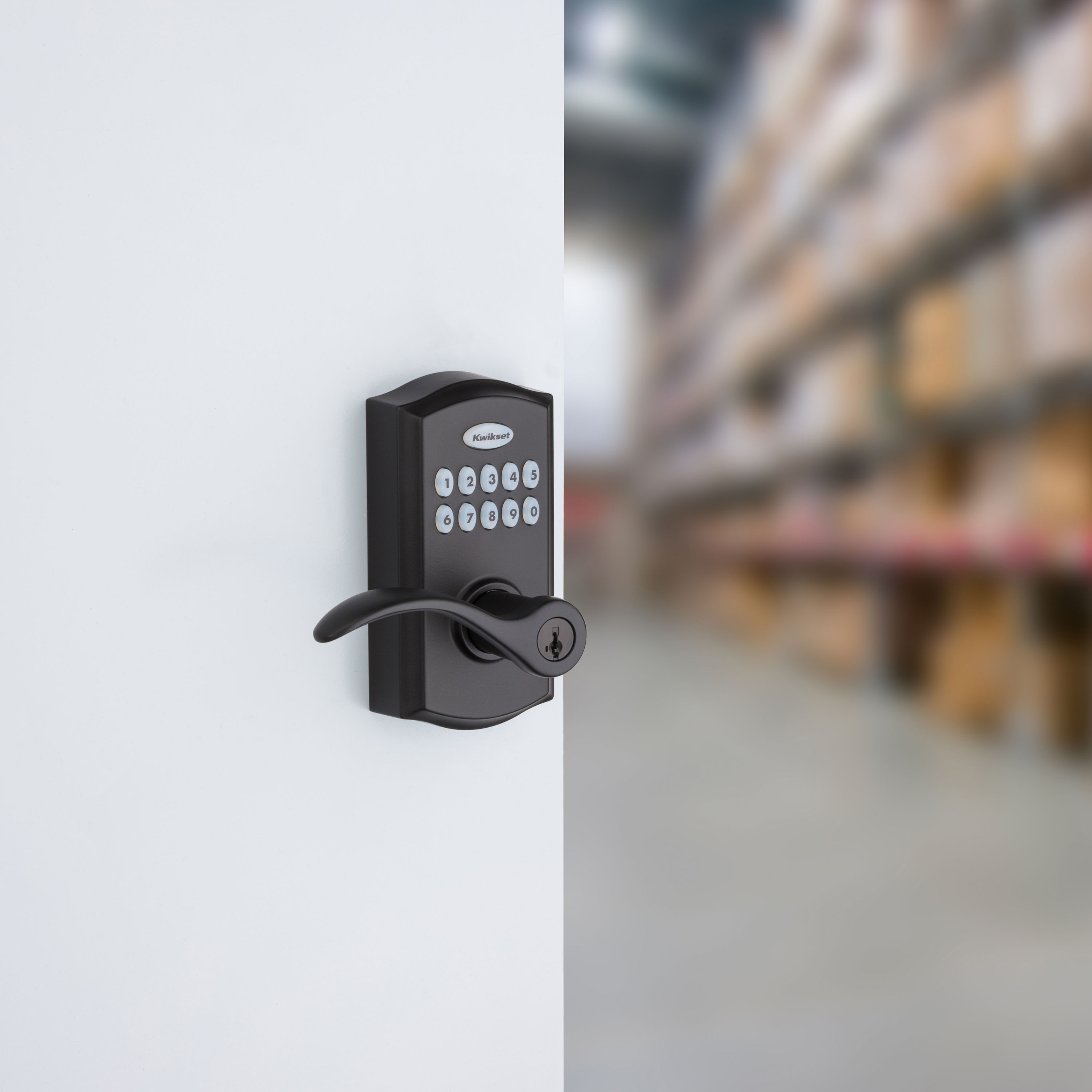 SmartCode 955 Matte Black Electronic Handle SmartKey Keypad - Image 11