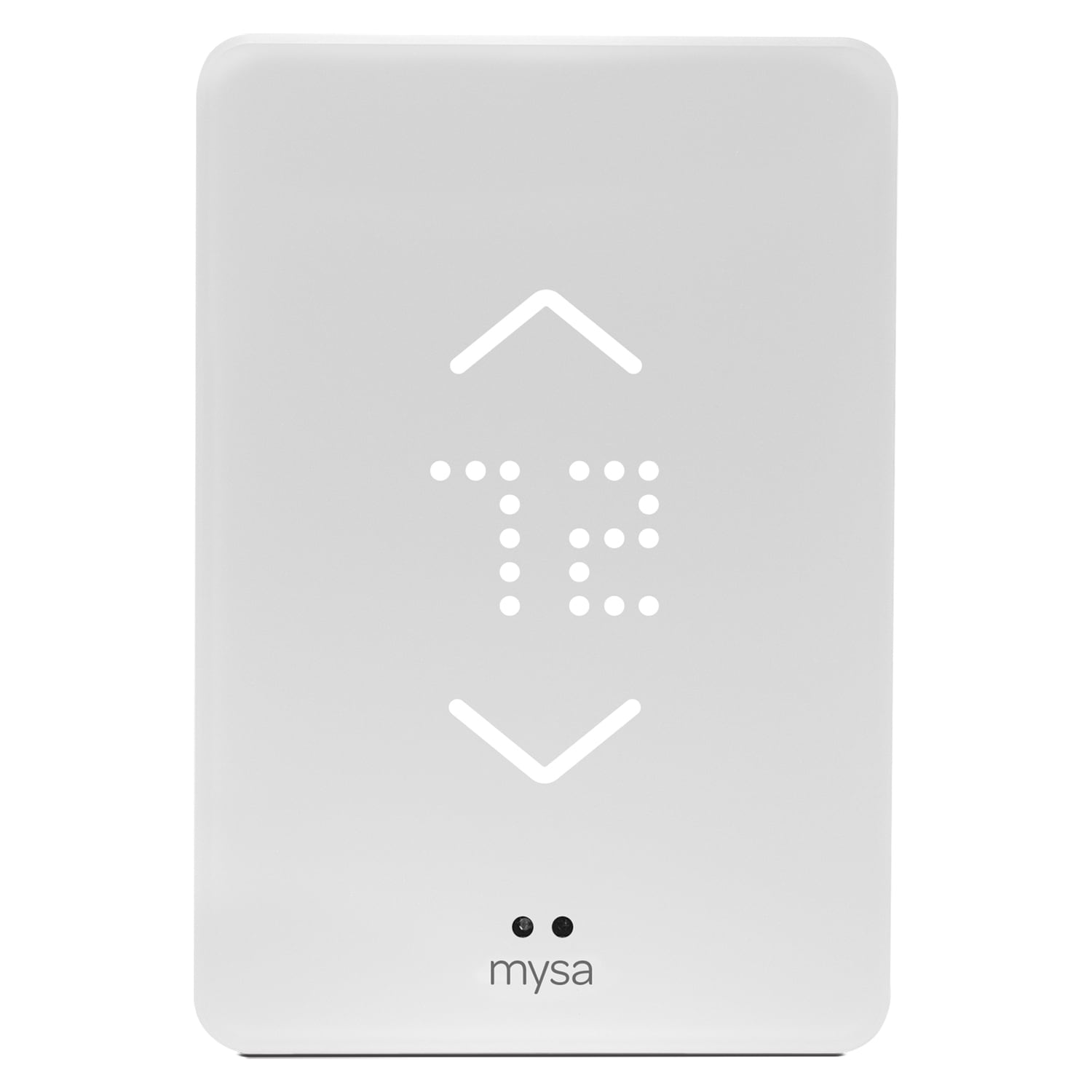 White Thermostat for electric baseboard heaters with Wi-Fi Compatibility