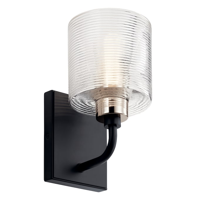 Kichler Harvan 5-in 1-Light Black Industrial Vanity Light