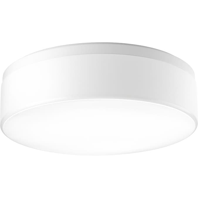 Progress Lighting Maier LED 1-Light White LED Flush Mount Light ENERGY STAR