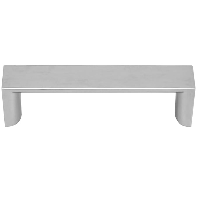 Laurey Metro 3-3/4-in (96Mm) Center to Center Polished Chome Rectangular Handle Drawer Pulls (25-Pack)