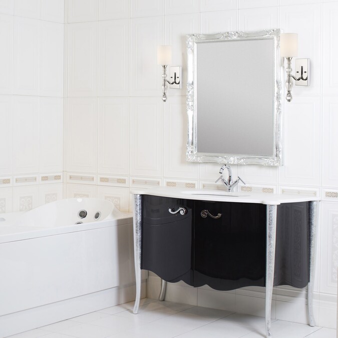 Designers Fountain Evi 4.5-in W 1-Light Chrome Modern/Contemporary Incandescent Wall Sconce