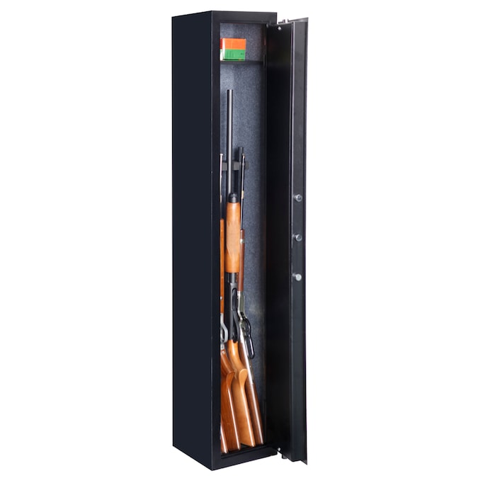 American Furniture Classics Gun security collection 5-Gun Keyed Gun Safe - Image 9