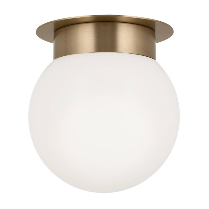 Kichler Albers 1-Light Gold Flush Mount Light