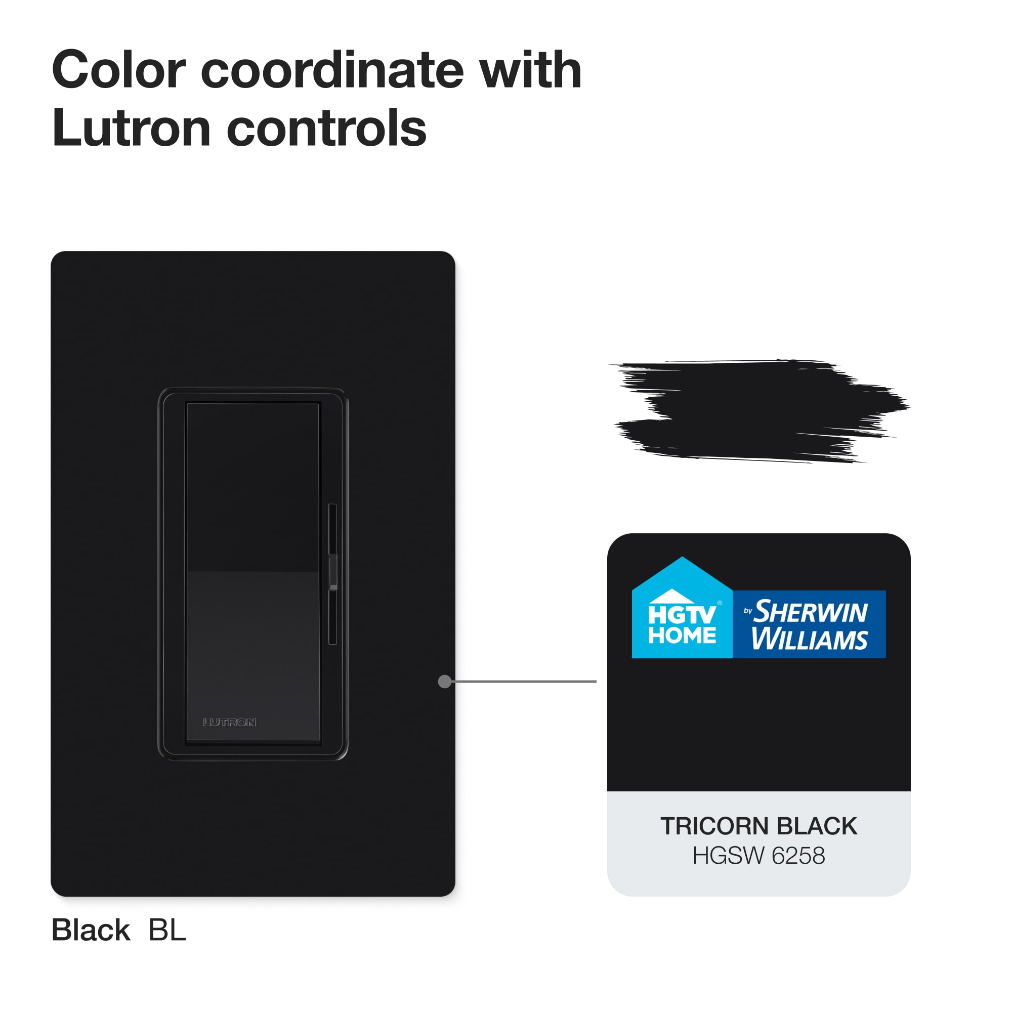 Skylark Electronic Low Voltage Single-pole/3-way Slide Light dimmer switch Black - Image 2