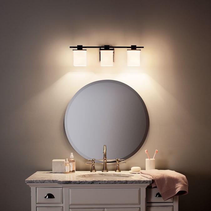 Kichler Tully 24-in 3-Light Chrome Modern/Contemporary Vanity Light - Image 5