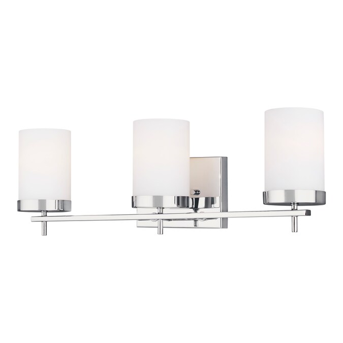 Generation Lighting Zire 24-in 3-Light Polished Chrome Modern/Contemporary Vanity Light